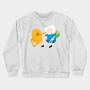 Minimal Finn and Jake Crewneck Sweatshirt